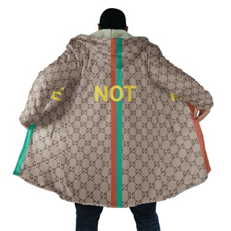 gucci cloak|gucci hooded jacket.